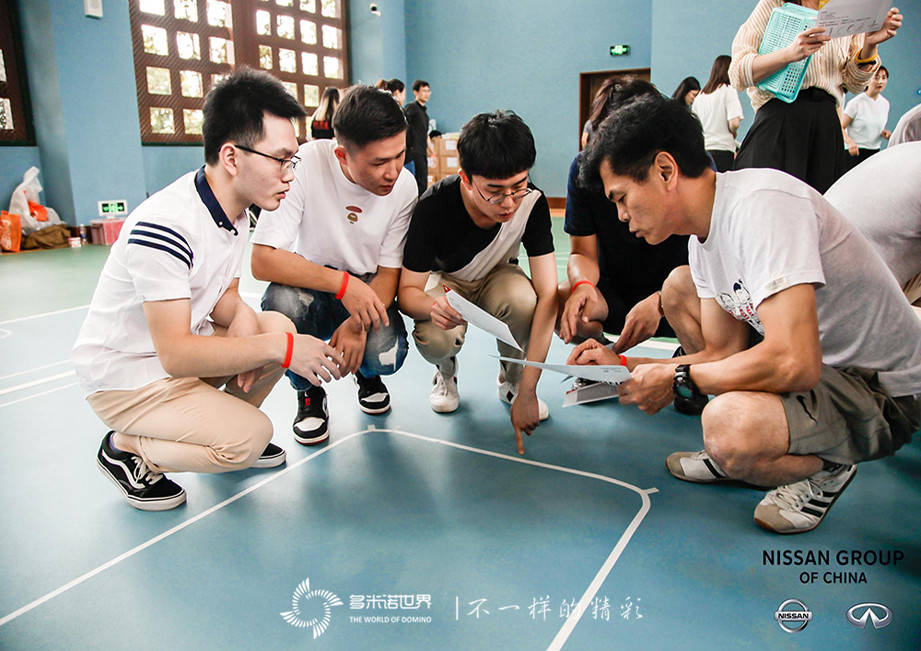 日產(chǎn)團(tuán)隊(duì)昆明多米諾之旅