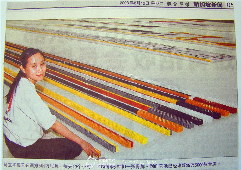 30萬(wàn)張骨牌應(yīng)聲展現(xiàn)，多米諾世界紀(jì)錄在熱淚中創(chuàng)立